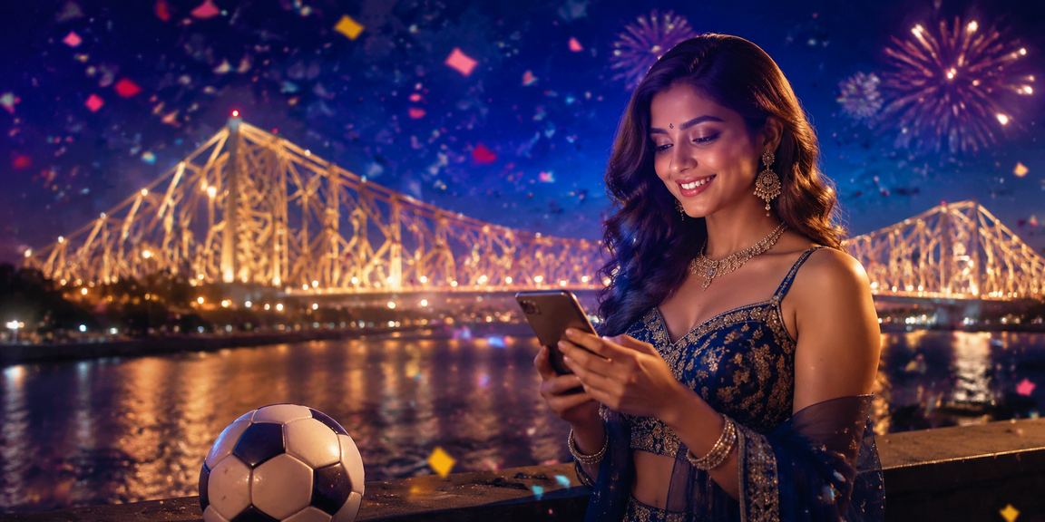 Kolkata football betting street advertisement